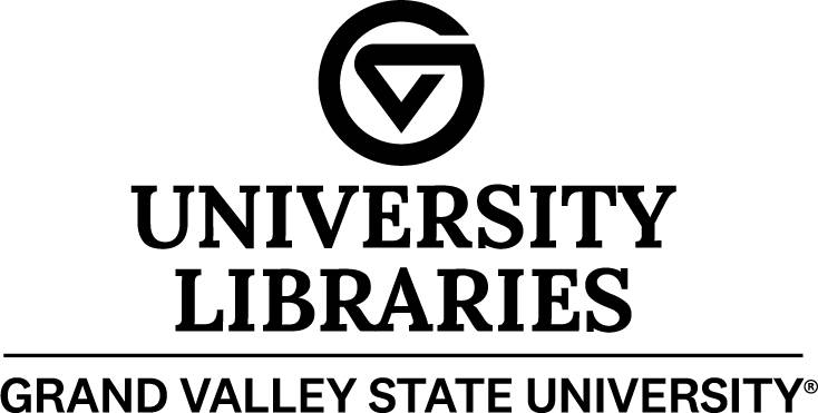 white back ground with white lettering university library